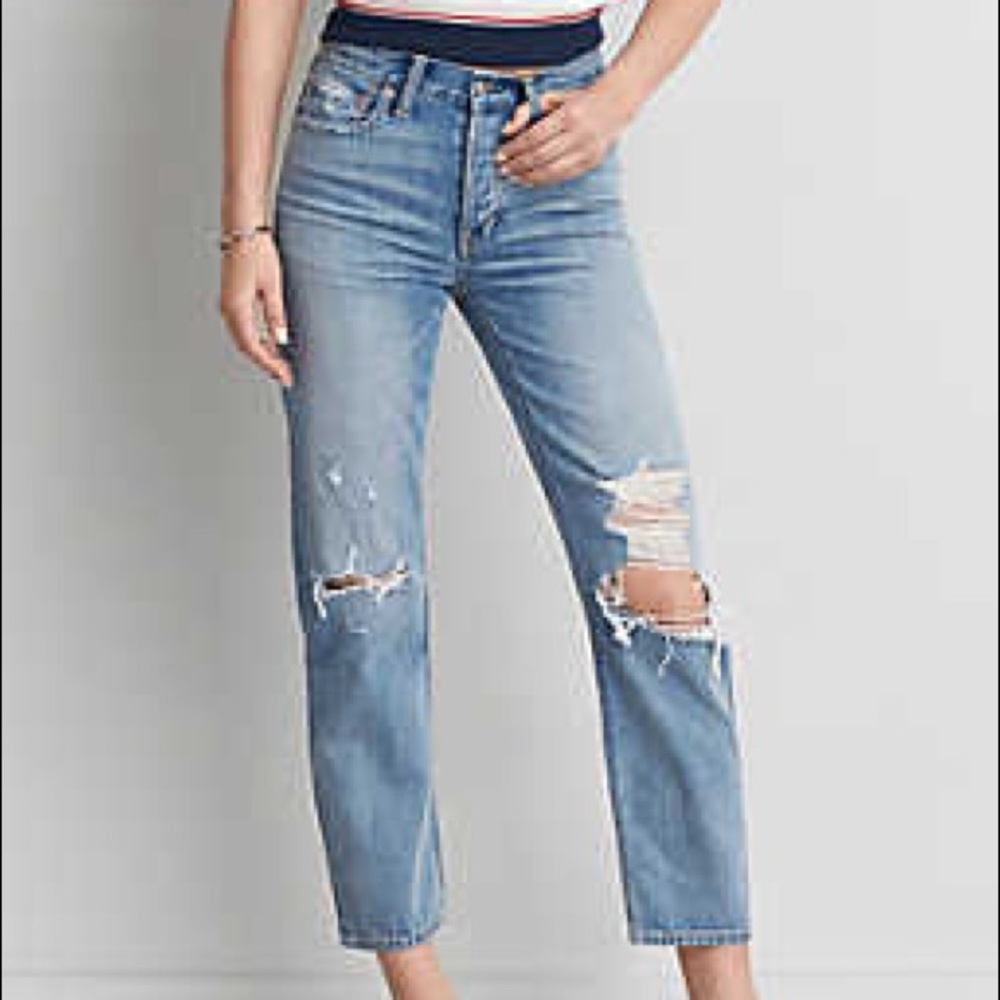 VINTAGE HI-RISE STRAIGHT CROP